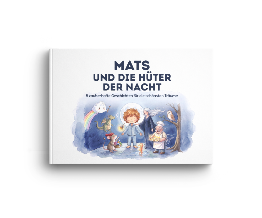 Mats und die Hüter der Nacht — personalisiertes Gute-Nacht-Buch