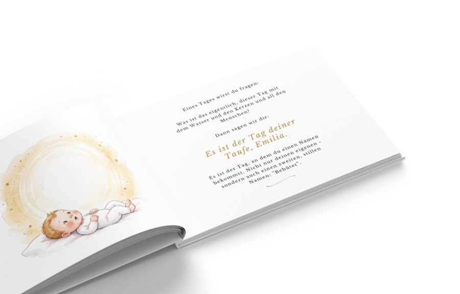Innenseite Taufbuch